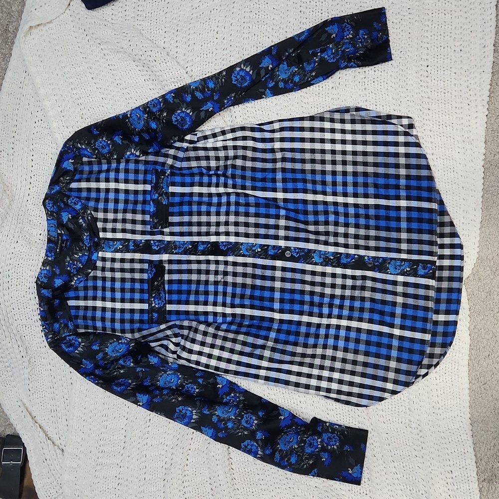 I heart Ronson Dress Shirt Small